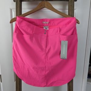 NWT Adidas pink athletic skort golf tennis sports